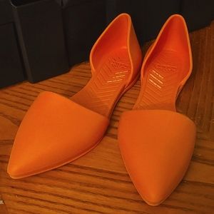 Native 'Audrey Bloom' 'Kimono Orange' Shoes Women's size 8